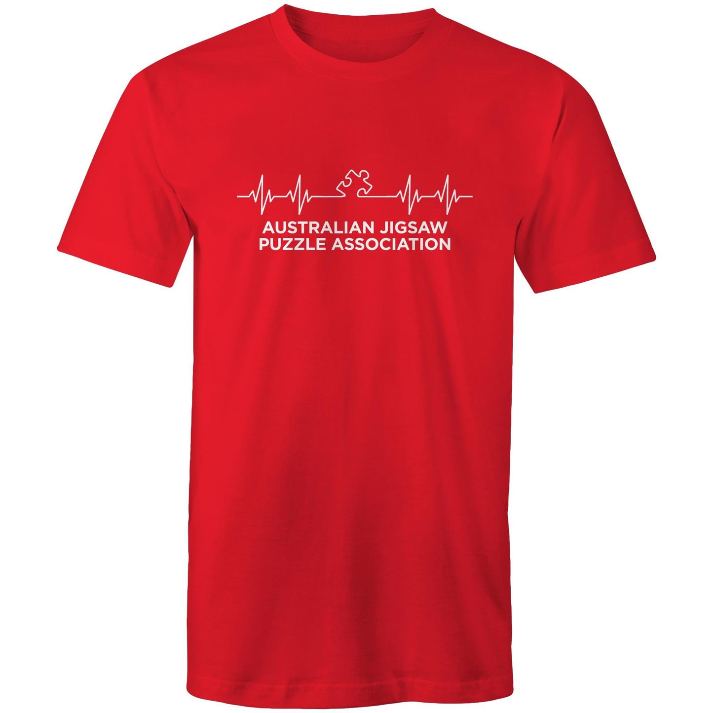 Heartbeat - AS Colour Staple - Mens T-Shirt (2XL to 5XL, Many Colours)