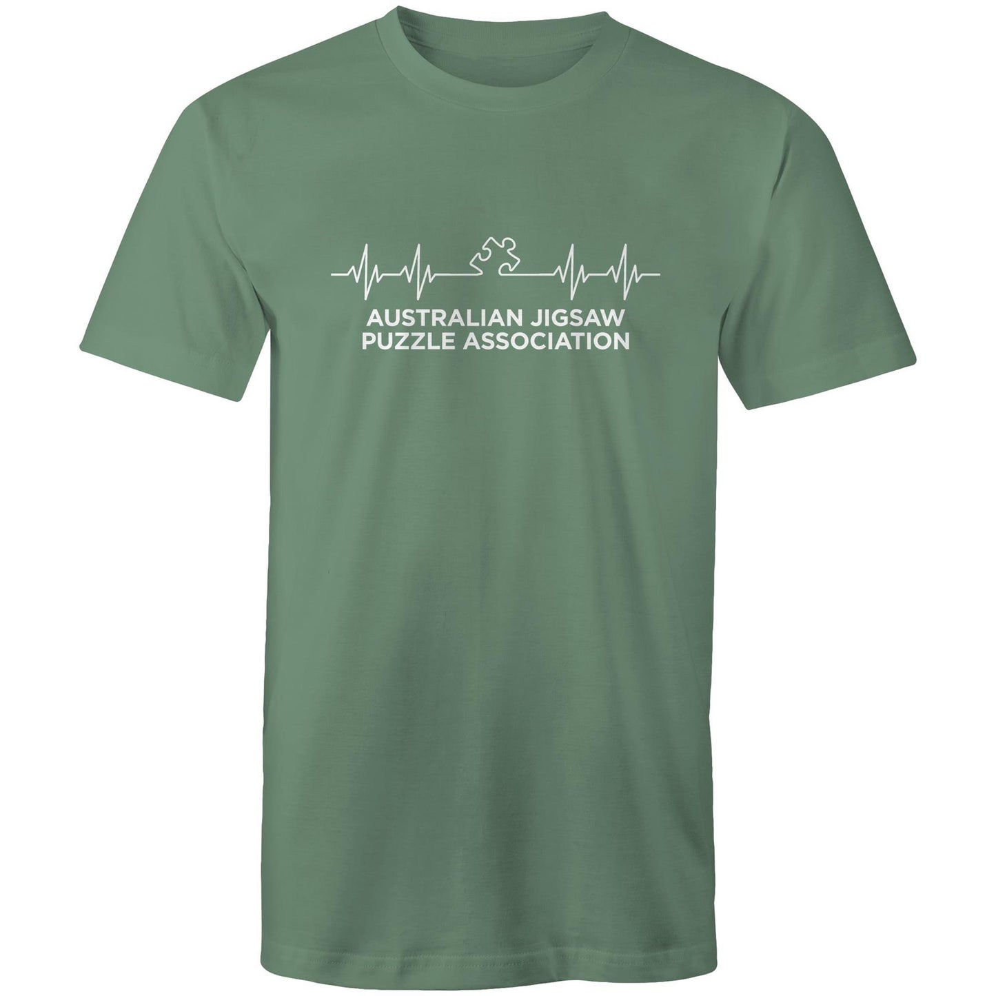 Heartbeat - AS Colour Staple - Mens T-Shirt (2XL to 5XL, Many Colours)