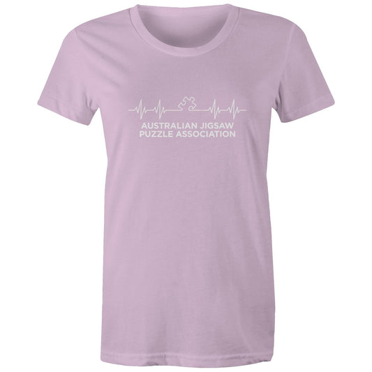 Heartbeat - AS Colour - Women's Maple Tee (XL, 2XL, Many Colours)