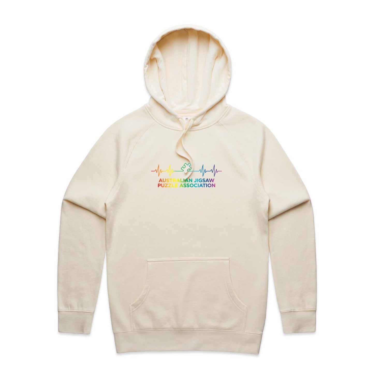 Heartbeat Pride - AS Colour - Supply Hood (XS to L, Many Colours)