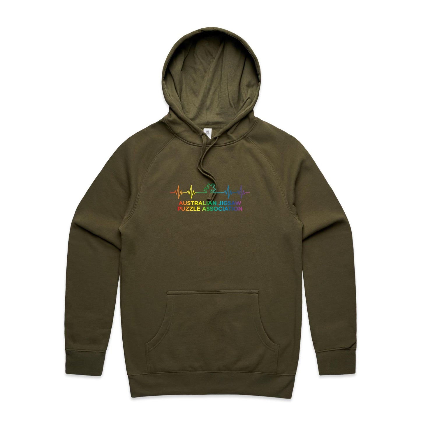 Heartbeat Pride - AS Colour - Supply Hood (XS to L, Many Colours)