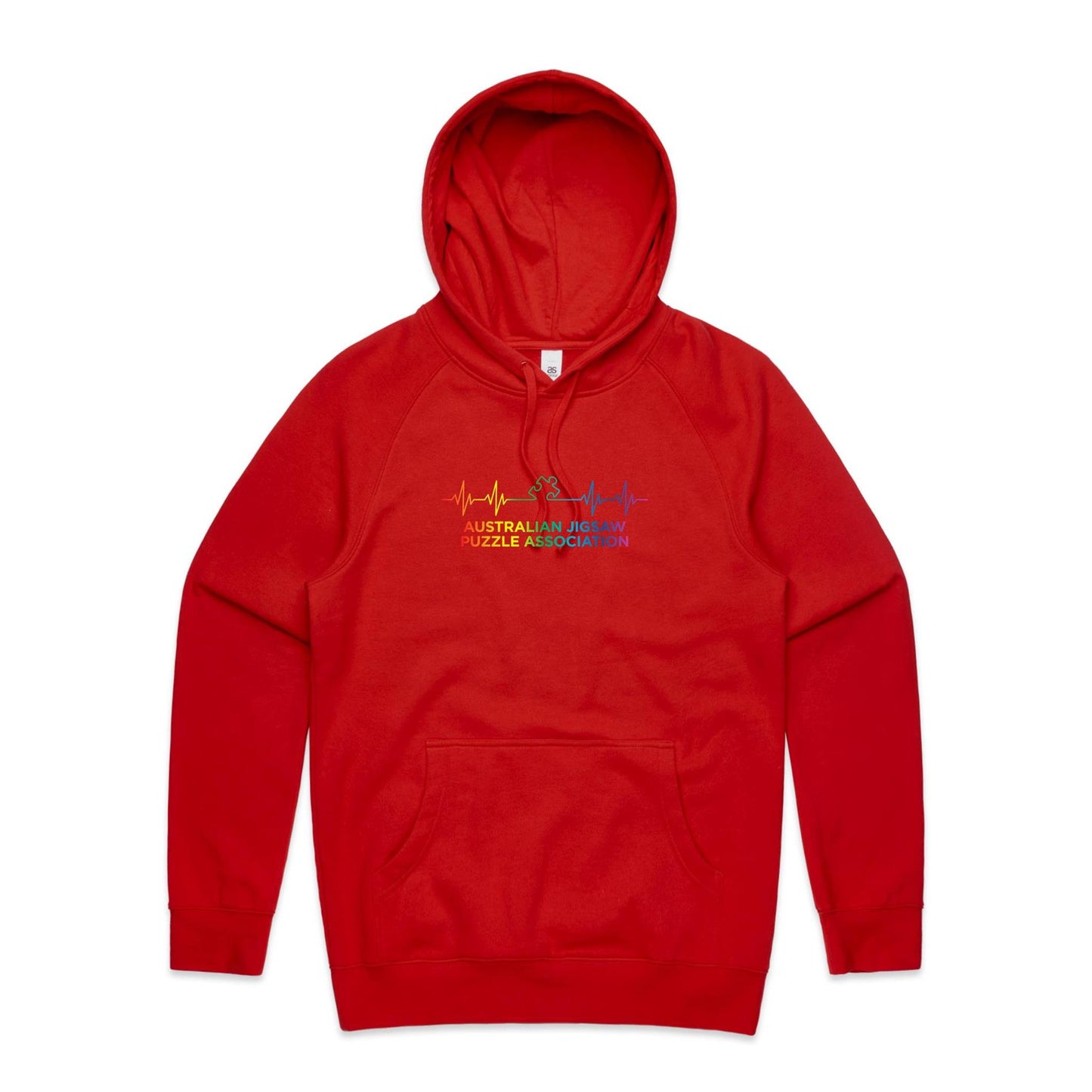Heartbeat Pride - AS Colour - Supply Hood (XS to L, Many Colours)